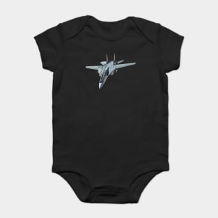 F14 TomCat wo Txt Baby Bodysuit